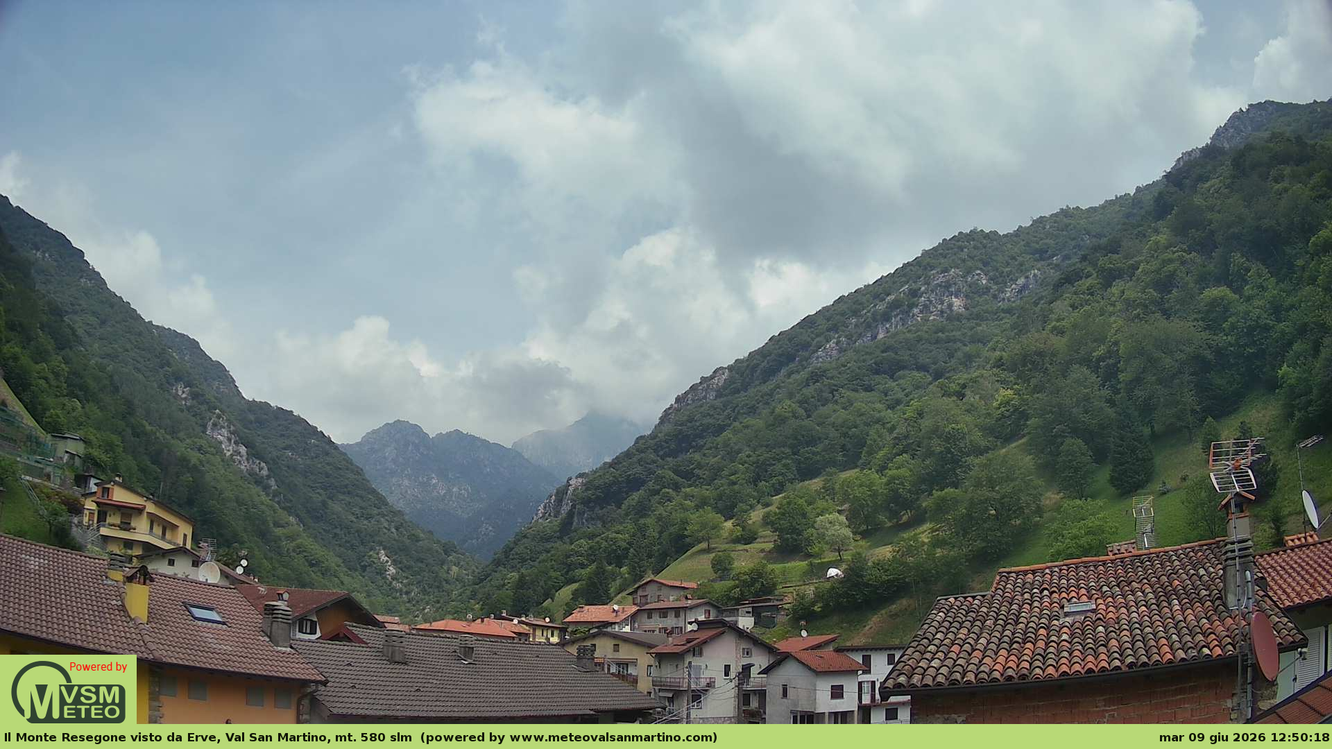 immagine della webcam nei dintorni di Lecco: webcam Erve