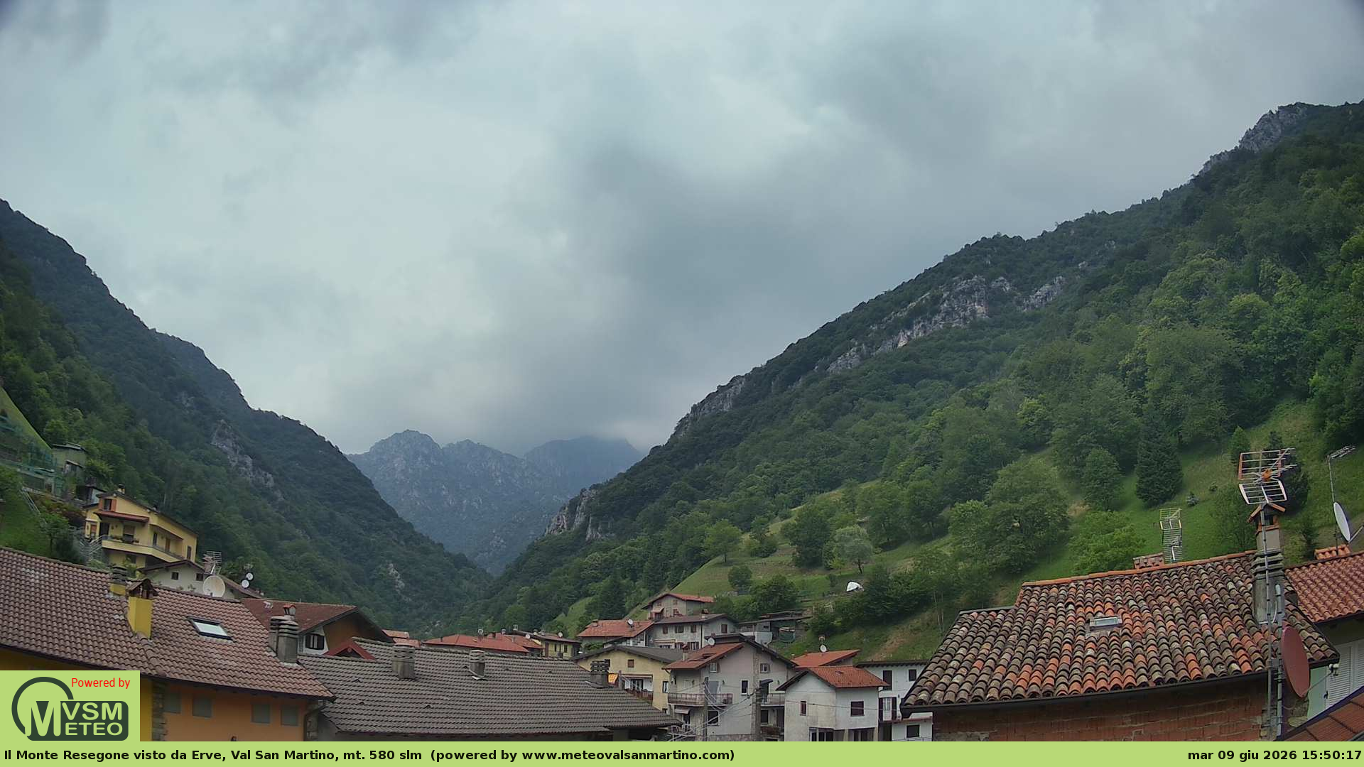 immagine della webcam nei dintorni di Piani di Artavaggio: webcam Erve