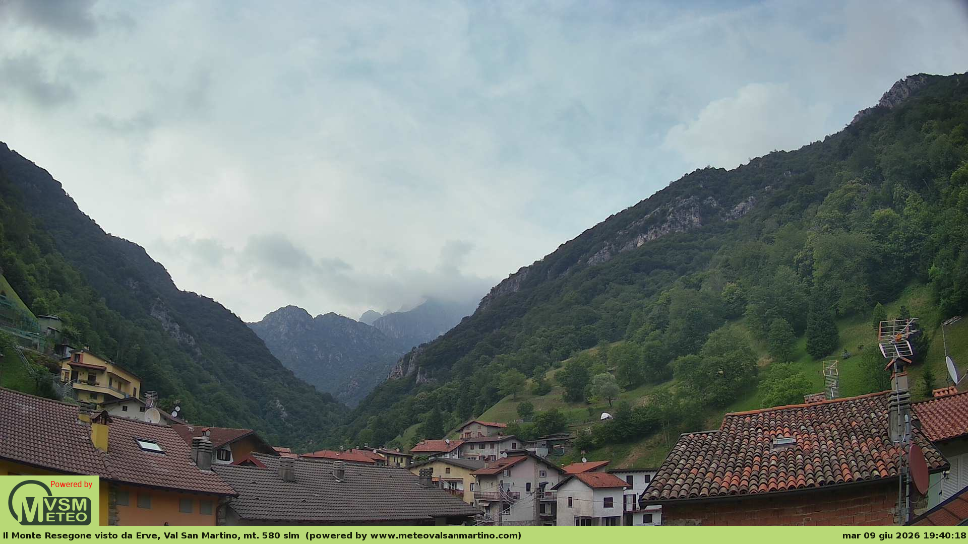 immagine della webcam nei dintorni di Lecco: webcam Erve