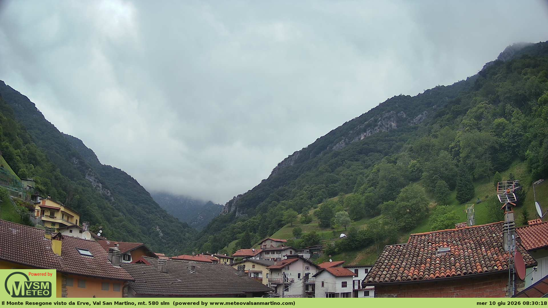 immagine della webcam nei dintorni di Civate: webcam Erve