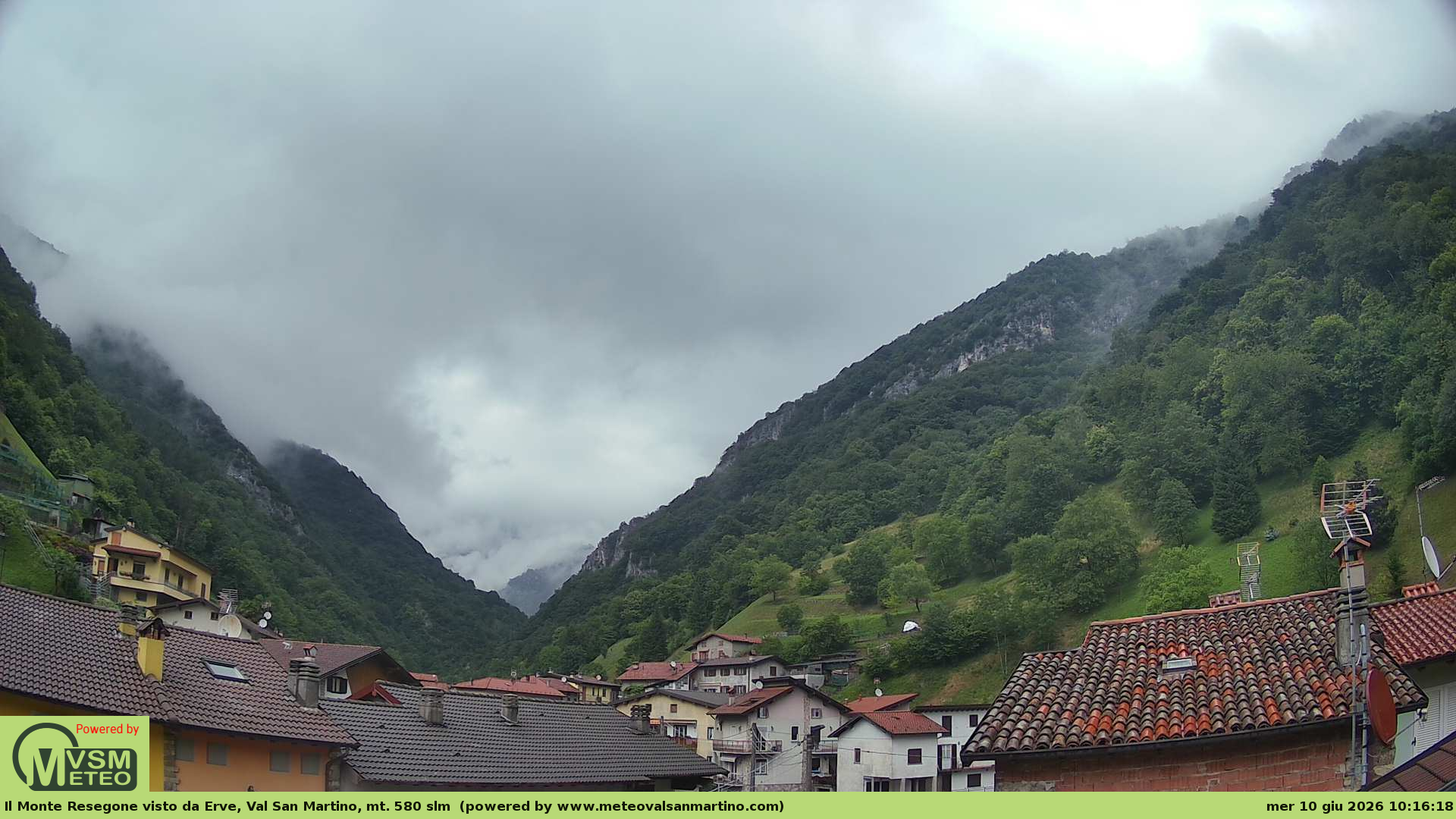 immagine della webcam nei dintorni di Civate: webcam Erve