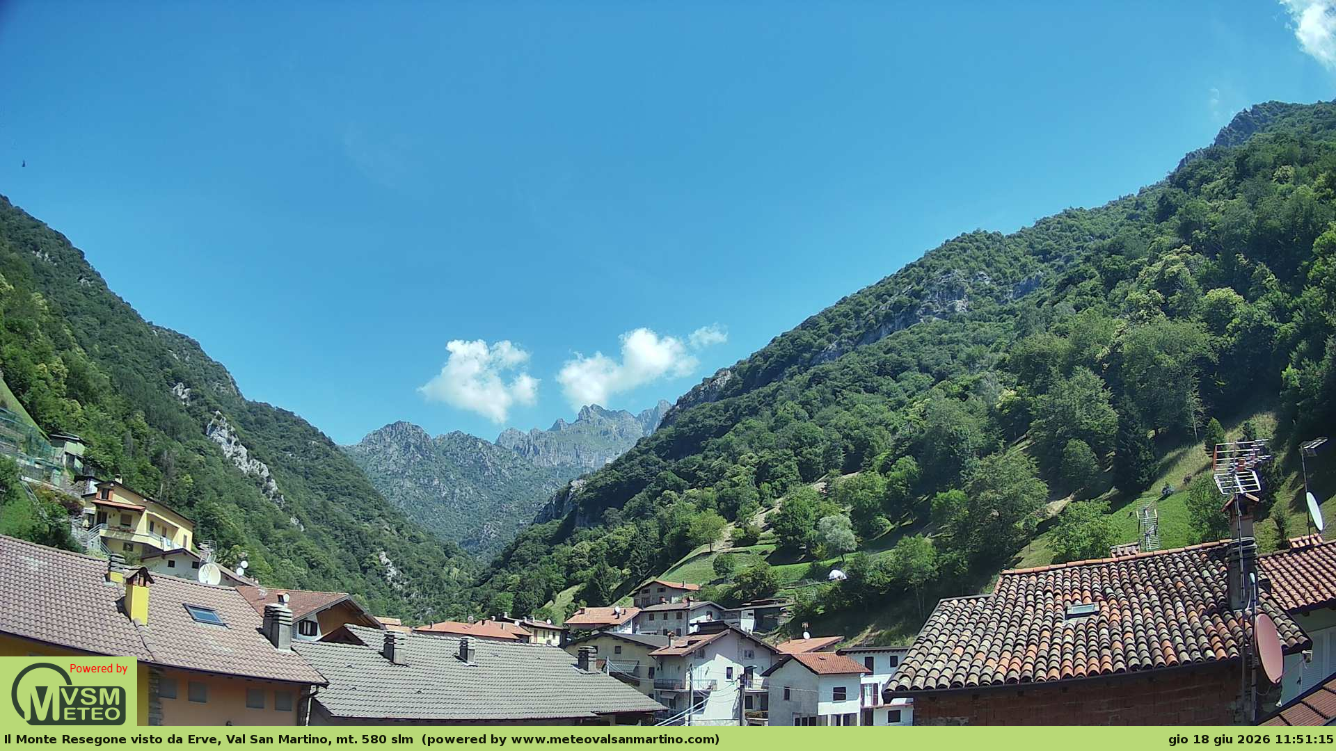 immagine della webcam nei dintorni di Sirtori: webcam Erve