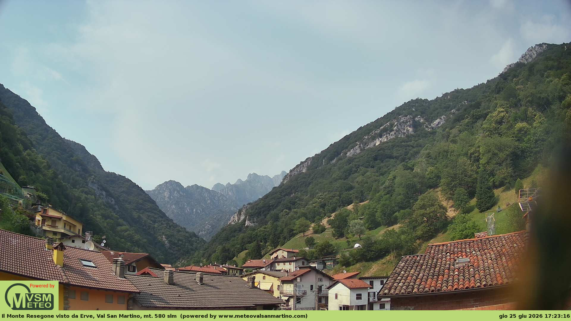 immagine della webcam nei dintorni di Valbrembo: webcam Erve