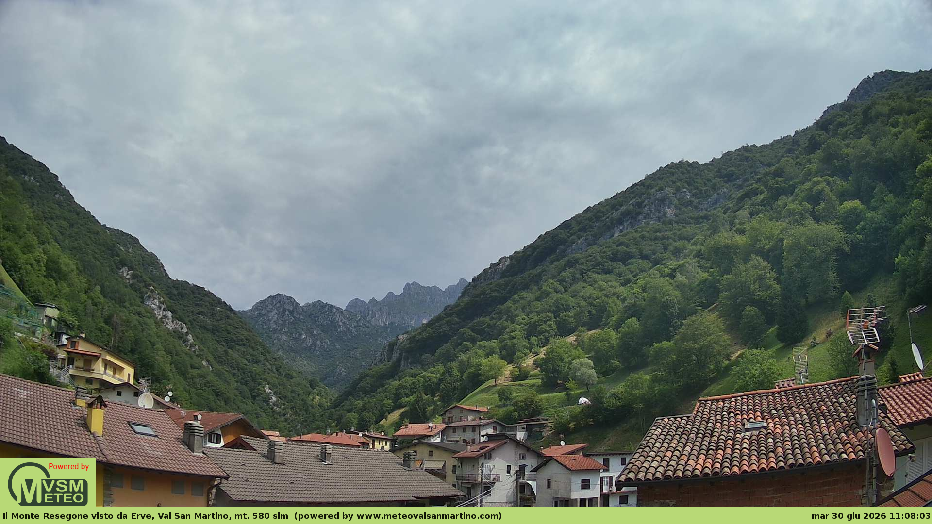 immagine della webcam nei dintorni di Lecco: webcam Erve