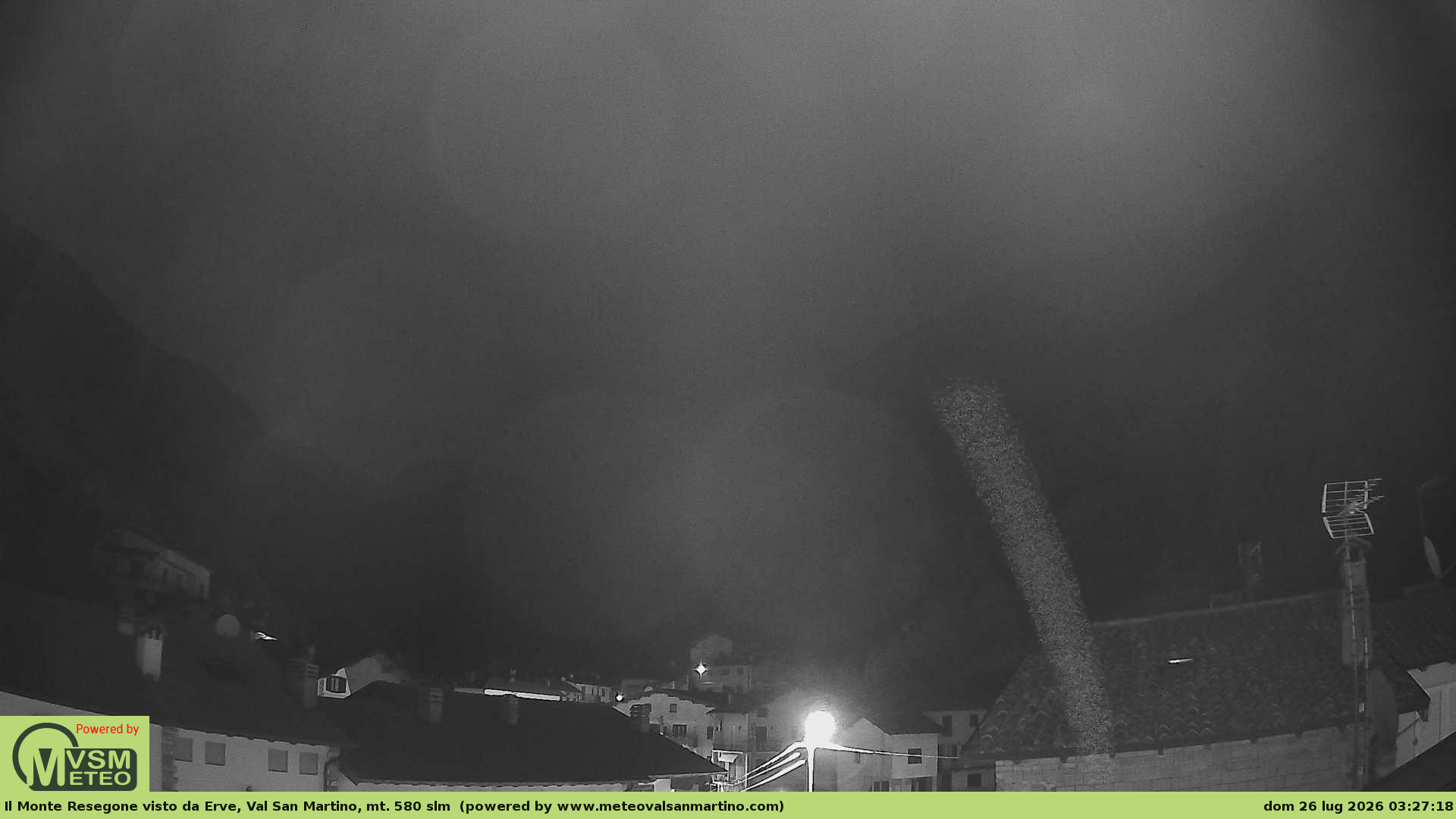 immagine della webcam nei dintorni di Valsecca: webcam Erve