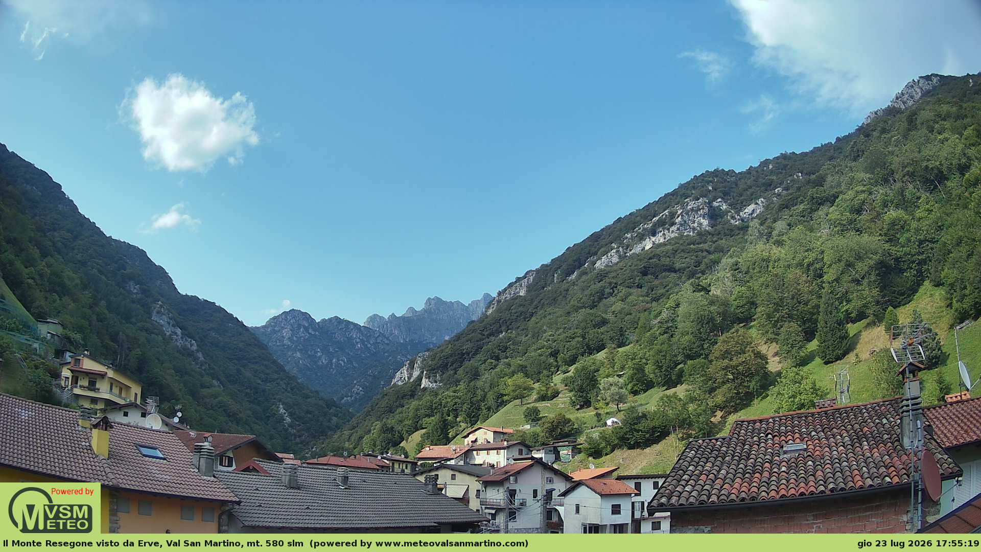 immagine della webcam nei dintorni di Malgrate: webcam Erve