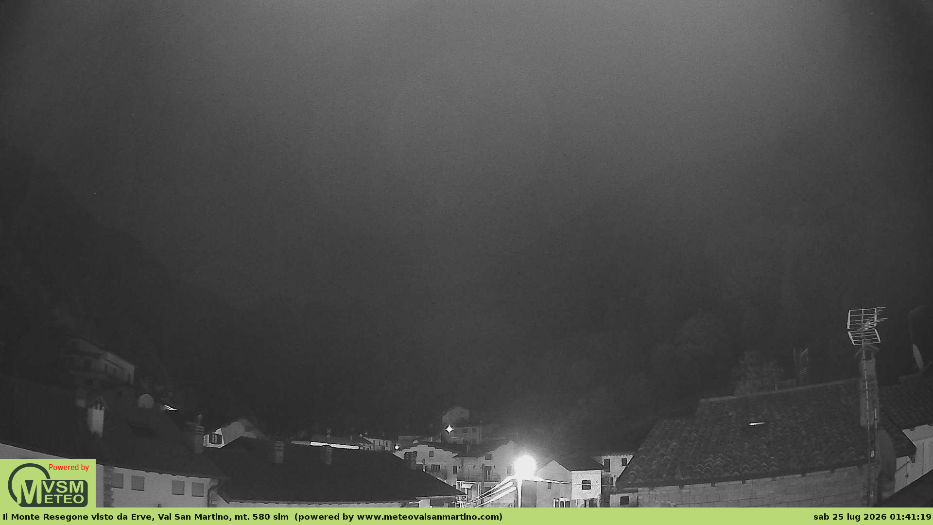 immagine della webcam nei dintorni di Moggio: webcam Erve