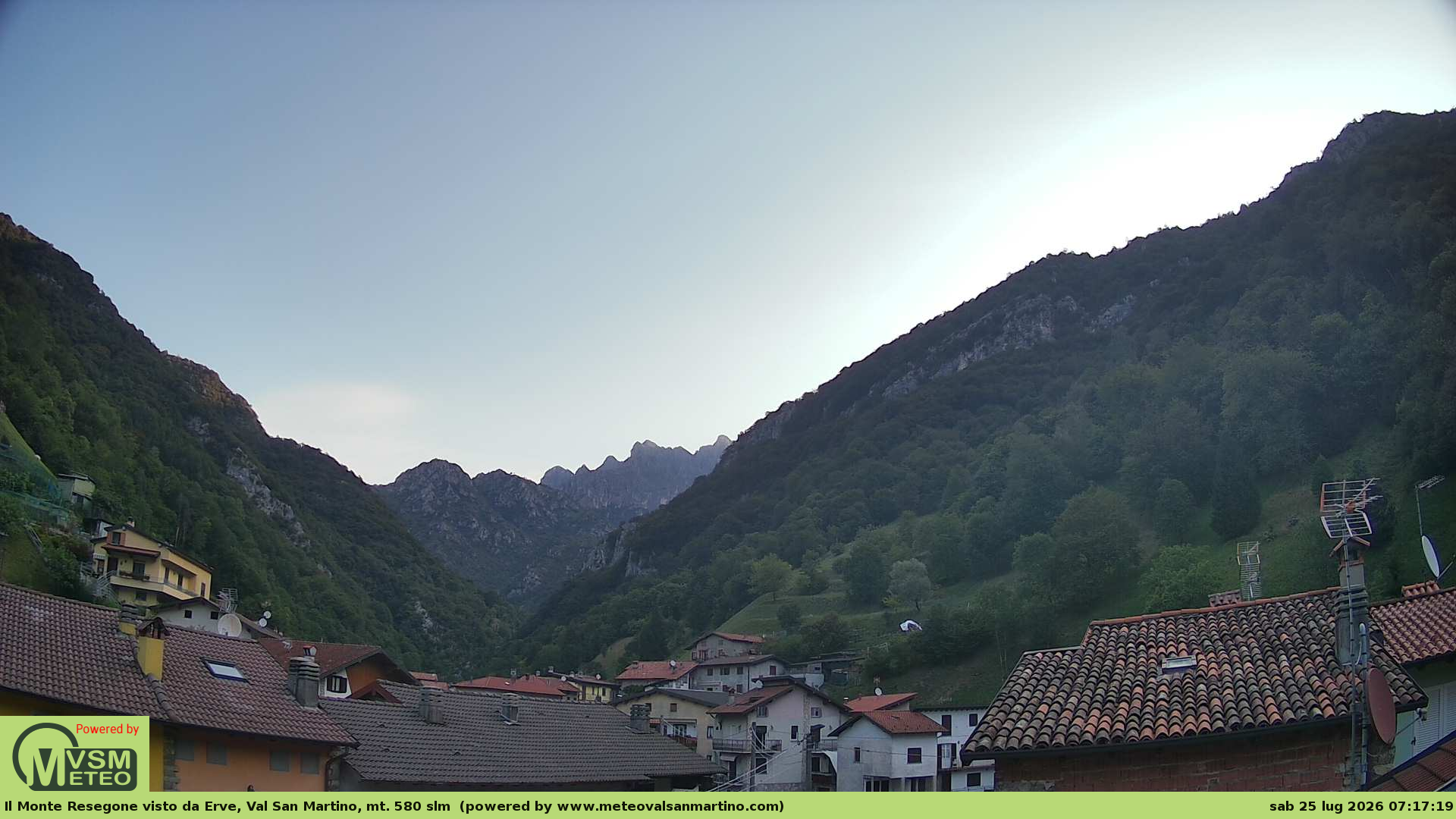immagine della webcam nei dintorni di Strozza: webcam Erve